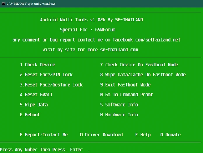 Android Multi Tool Software