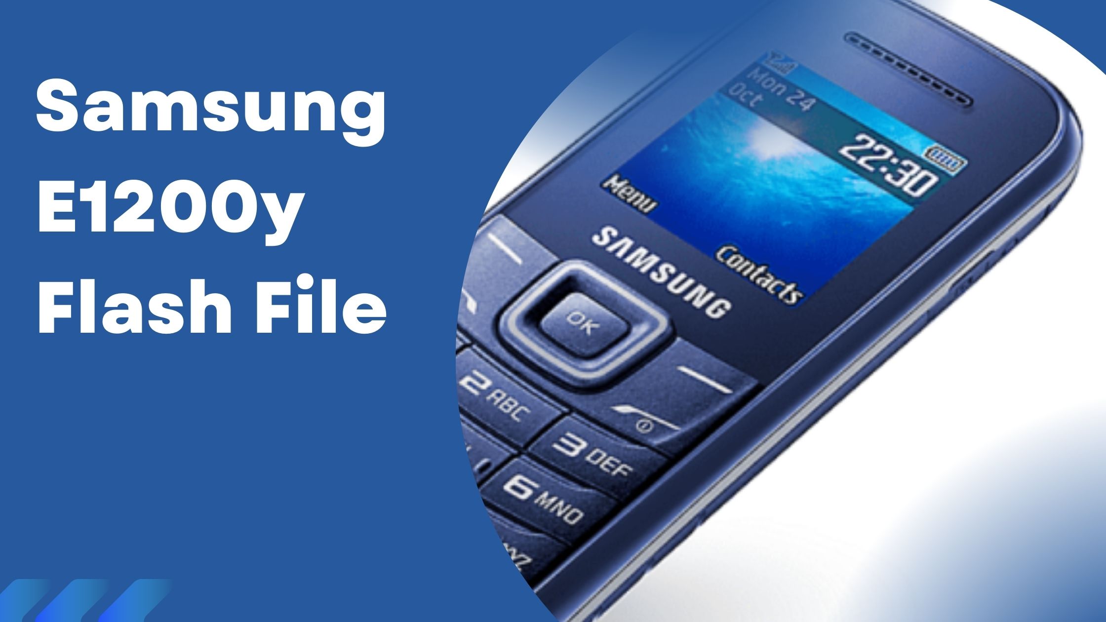 Samsung E1200y Flash File