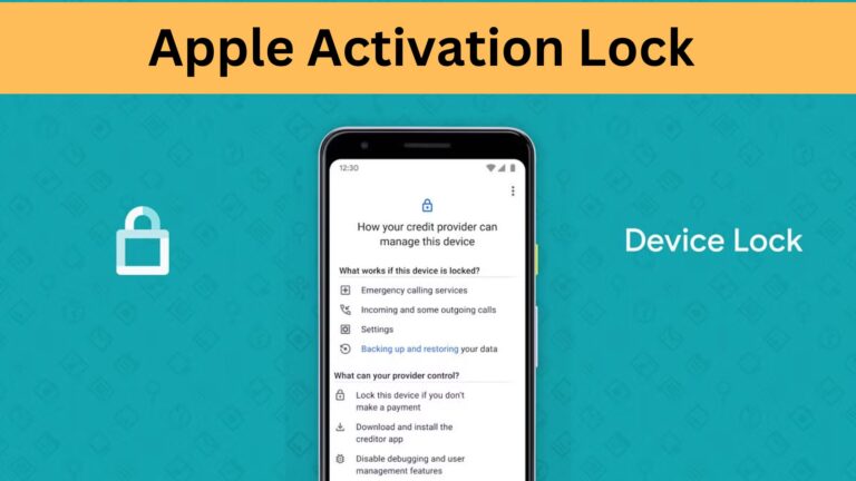 Apple Activation Lock