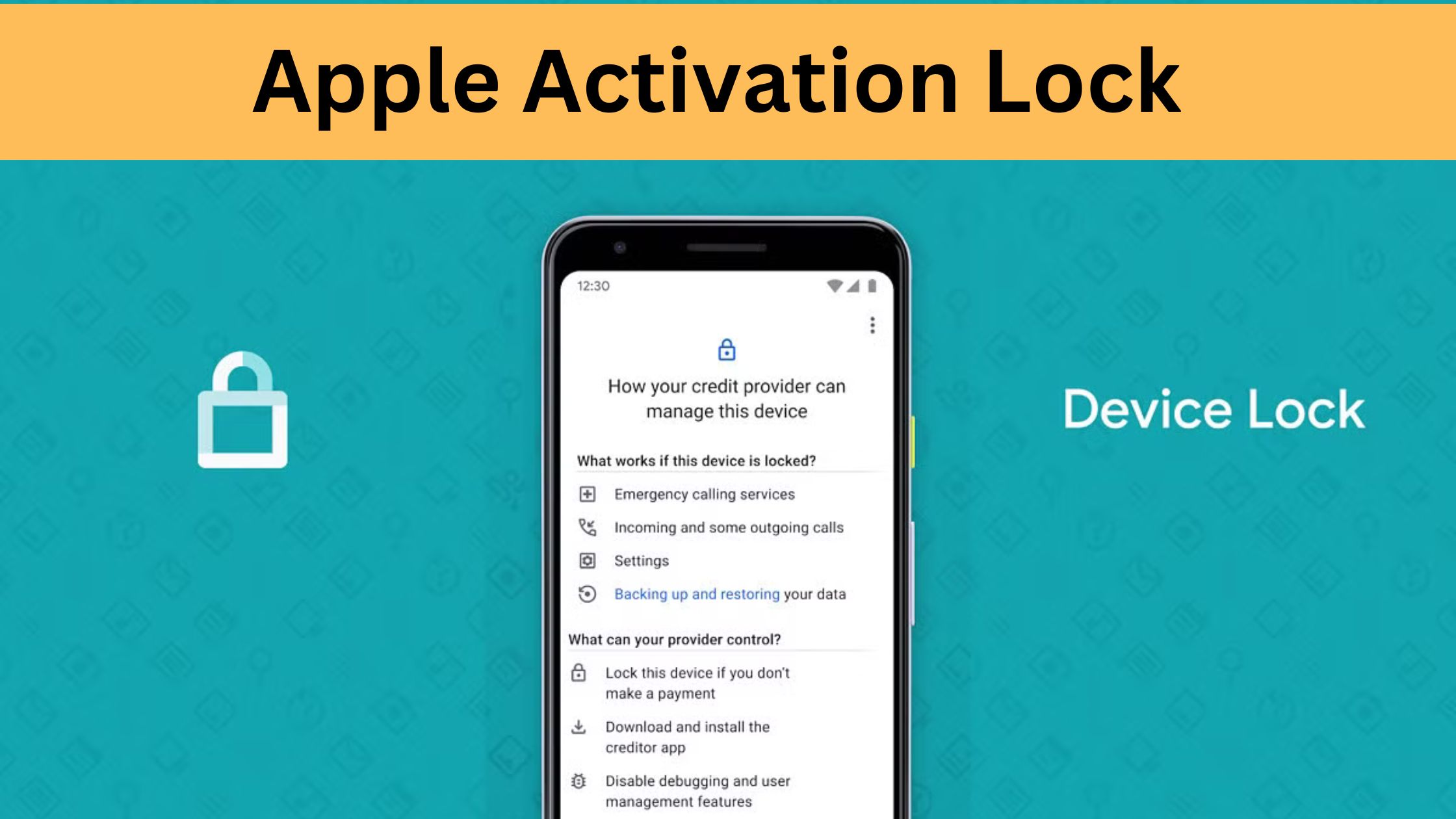 Apple Activation Lock