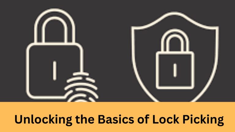 Unlocking the Basics of Lock Picking